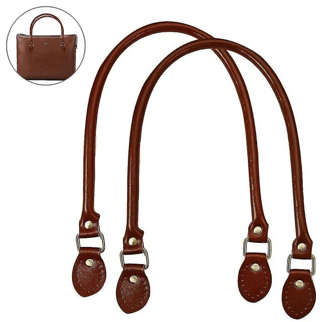 ZHAOCHENG Asas para bolsos Hebillas de lengüeta de cuero Asas para bolsos Asas para bolsos