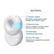 thumbnail image 3 of Almohadillas para auriculares Voarmaks para JBL Tune 510BT, 520BT y 450BT, blancas, 3 of 7