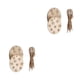 thumbnail image 1 of Naiovety Paquete de 10 colgantes de animales de árbol de puerta con ventana, rebanadas de madera, decoración colgante con cuerda de lino, decoración Huevo de flor 2piezas Naiovety CBP182944, 1 of 6