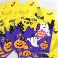 thumbnail image 6 of Food Storage Containers,100Pcs Halloween Cookie Bag Pumpkin Snowflake Crisp Fruit Bag Baked Self Adhesive Self Sealing Bag, 6 of 9