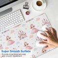 thumbnail image 4 of Long Mouse Pads for Desk,Princess Castle Pattern Desk Mats on Top Of Desks, Desk Mouse Pad Extra Large with 3mm Non-Slip Base and Stitched Edge for Gaming,Office,Work,Home 31.5"x11.8", 4 of 6