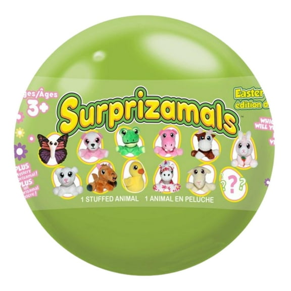 NS Surprizamals Easter Edition Mystery Blind Ball Contains 1 Stuffed Animals Great for Easter Basket Birthday Party Favors