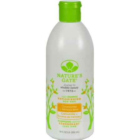 Nature's Gate Replenishing Chamomile Shampoo, 18 Fl Oz