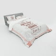thumbnail image 3 of Ambesonne Saying Bedding Set 3 Pcs, Attitude Art, Twin, Peach Ruby, 3 of 3