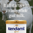 thumbnail image 5 of (4 pack) Kendamil Goat Baby Formula Powder, European, Whole A2 Milk, with HMOs, Prebiotics, No Palm Oil or Soy, with DHA, 28.2oz, 5 of 12