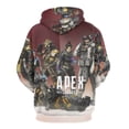 thumbnail image 3 of Apex Legends Unisex Sweatshirts Loose Pullover Sweater Hooded Hoodie 3D Printing Jacket Winter Fall Clothes L, 3 of 7