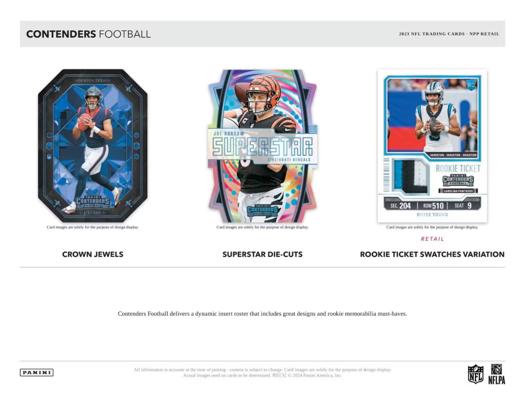 2023 Panini Contenders Football Blaster Box