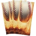 thumbnail image 2 of SKYSONIC Baseball Kitchen Towels, 18 x 28 Inch Super Soft and Absorbent Dish Cloths for Washing Dishes, 6 PCS Reusable Multi-Purpose Microfiber Hand Towels for Kitchen, 2 of 7