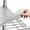 Clear, variant on Sterling Heavy Duty Plastic Storage Wire Shelf Liner, 14x30 - Set of 4