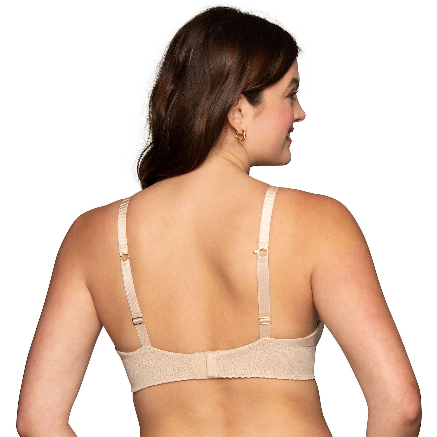Women's Vanity Fair 78165 Effortless Comfortable Support Underwire Bra (BAKED BLUSH LACE 40D)