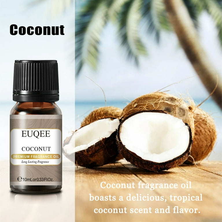  Coconut Essential Oil Bundle with Honeysuckle Essential Oil  100% Pure & Natural Coconut Essential Oill for Diffuser, Skin, Hair, Candle  Making, Soap Making -2PCS 10ml : Health & Household