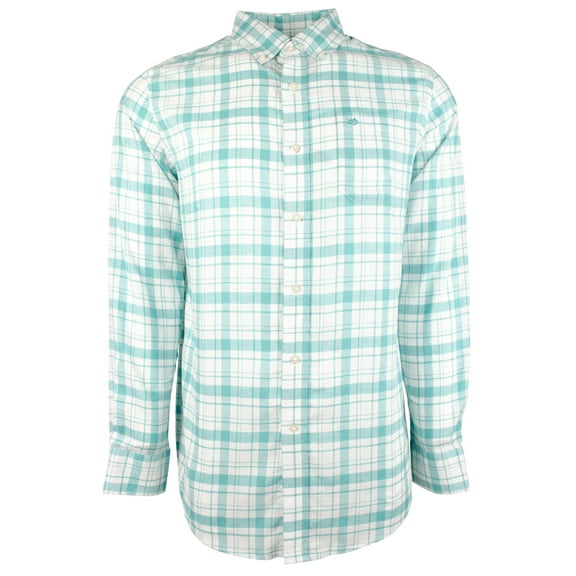 Men's Headland Moultrie Plaid Long Sleeve Sport Shirt TdlWv Medium