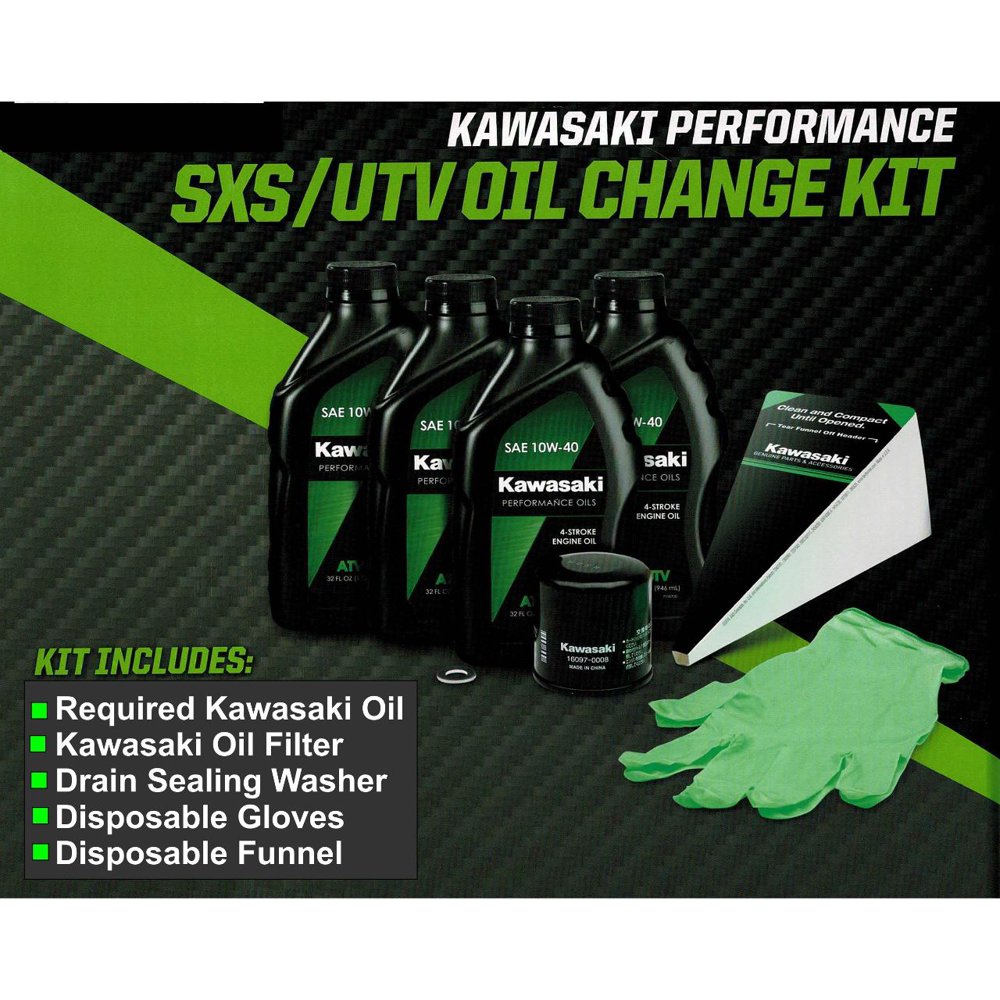 Kawasaki Genuine Oil Change Kit SXS Teryx KRX 1000 2020Current 99969