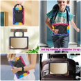 thumbnail image 3 of For Samsung Galaxy Tab A11 Plus 5G 2025/A9 Plus 5G/A9+ 2023 11 Inch with HD Screen Protector & Shoulder Strap,Heavy Duty Military,360°Rotating Stand Case for Kids, 3 of 7