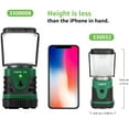 thumbnail image 5 of Lepro Camping Lanterns Mini , 330032 4-Pack, LED Battery Powered, 350 Lumens, Collapsible, IPX4 Water Resistant, Portable for Outdoor, Emergency, Hurricane, Storms, Power Outage, 5 of 12