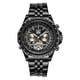 thumbnail image 1 of Reloj deportivo de ocio con correa de acero, resistente al agua, reloj mecánico multifuncional para hombre, 1 of 2