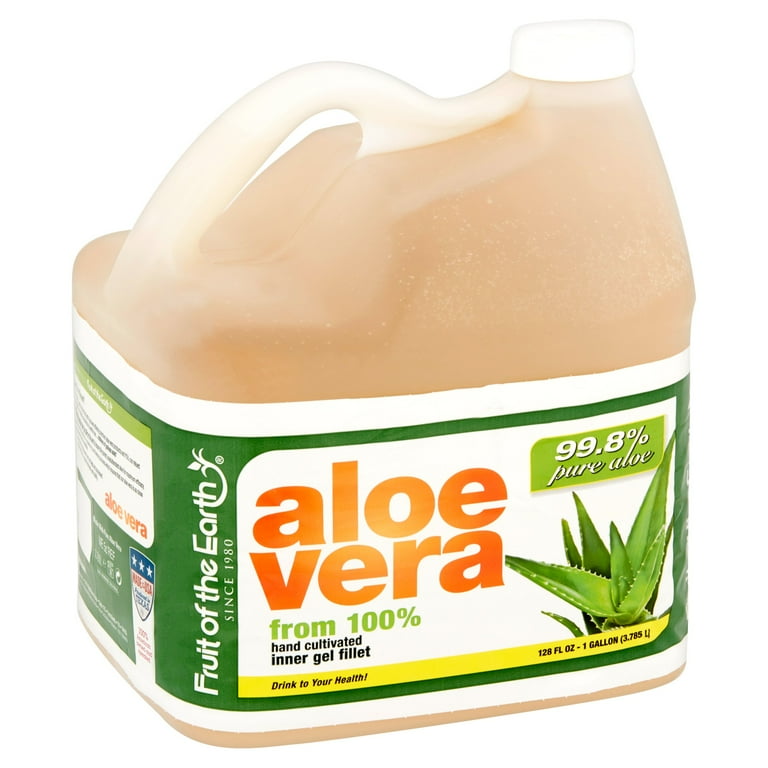 Fruit of the Earth Health & Wellness Aloe Vera Drink, 128 fluid ounces