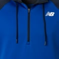 thumbnail image 4 of New Balance Men's Bp Short Sleeve Fleece Training Hoodie Royal 3Xl, 4 of 4