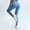 Blue, variant on Women's Mesh Yoga Pants with 2 Pockets, High Waist Tummy Leggings 4 Way Stretch Workout Leggings Soft Breathable Yoga Pants Womens Pants Trendy Wine XXL