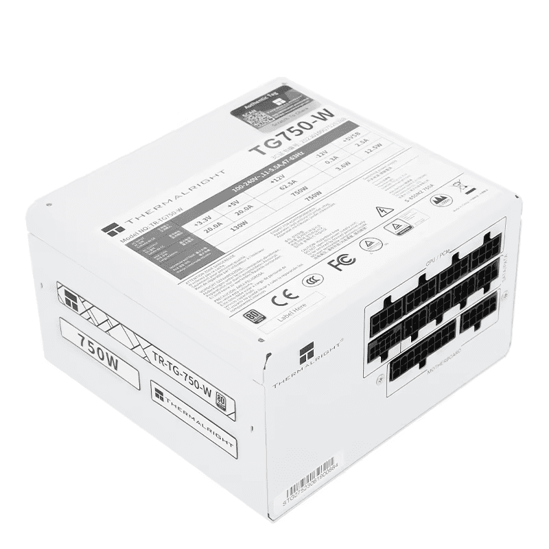 Thermalright PC Power Supply Thermalright TR-TG750W 750W ATX3.0 Power Original PCIE5.0 Electrolytic Capacitor