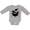 AC-Heather Grey, variant on Inktastic Halloween Witch Spider Girls Long Sleeve Baby Bodysuit