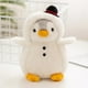 thumbnail image 1 of Juguetes de peluche de pingüino Kawaii para niñas, peluche suave de pingüino con unicornio, dinosaurio, conejo, regalo de cumpleaños, fiesta, 1 of 4