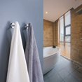 thumbnail image 4 of nipocaio Bathroom Towel Rack Wall Mount Hook Holder SUS304 Stainless Steel Robe Hooks Towel Rack (Brushed2), 4 of 5