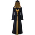 thumbnail image 1 of Vestido de bata con capucha de bruja gótica renacentista de Halloween para mujer, 1 of 3