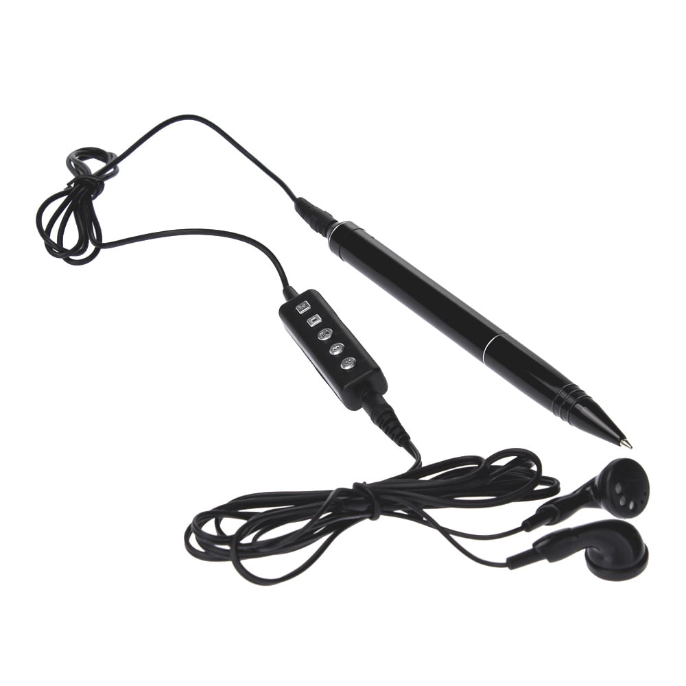 SL100 Voice Recorder Pen, Voice Activated, Small Audio Recording Device (Slimline Series)