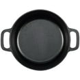 thumbnail image 3 of Pre-Seasoned Cast Iron Mini Dutch Oven Pot with Lid and Dual Handles, Oven Safe, 2-Quart, Round, Black, 3 of 5