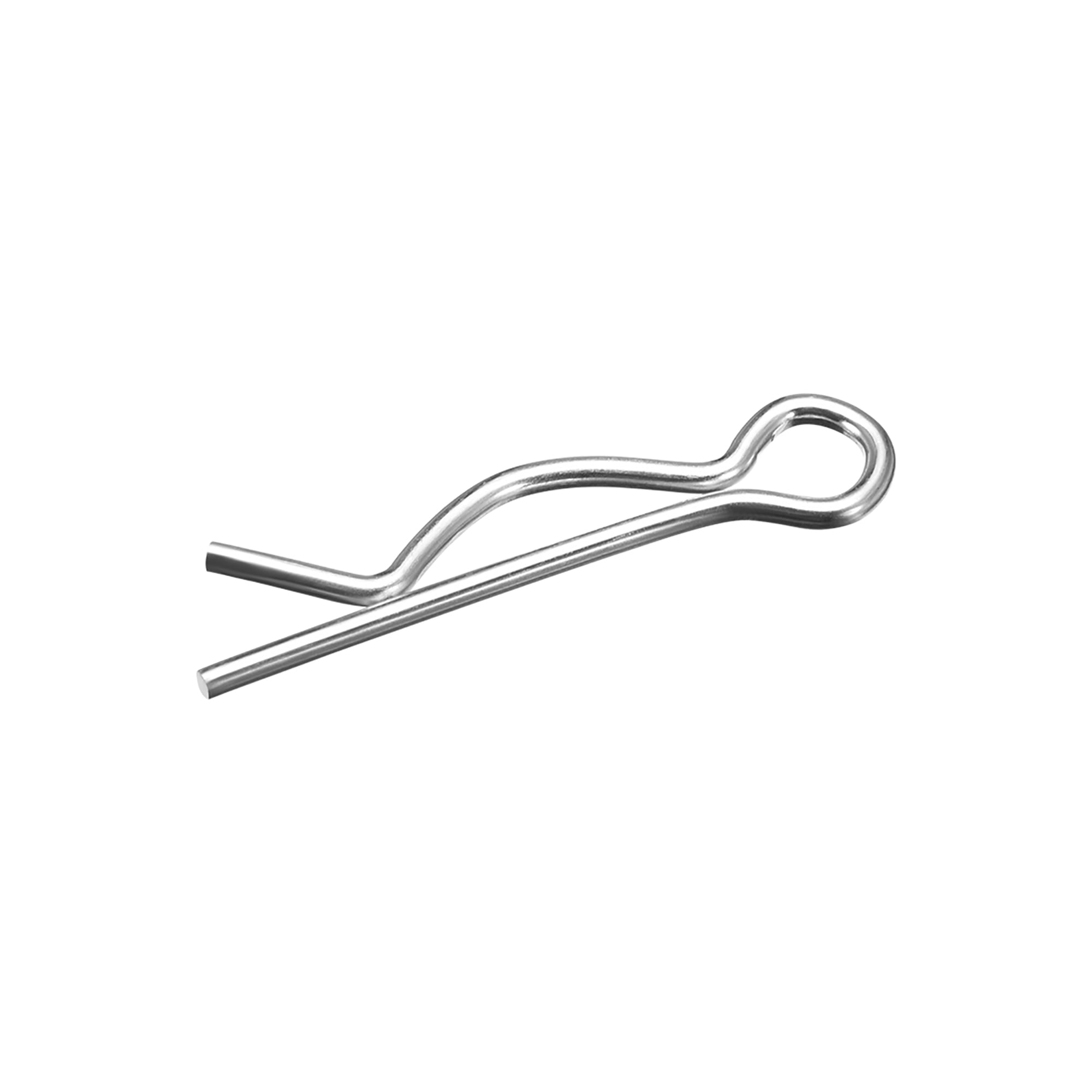Unique Bargains 2mm x 43mm Carbon Steel R Shaped Spring Cotter Clip Pin ...