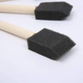 thumbnail image 2 of 60Pcs Small Foam Paint Brush Set, 1 Inch Wood Handle Sponge Foam Brushes for Art Lessons and DIY, 2 of 5