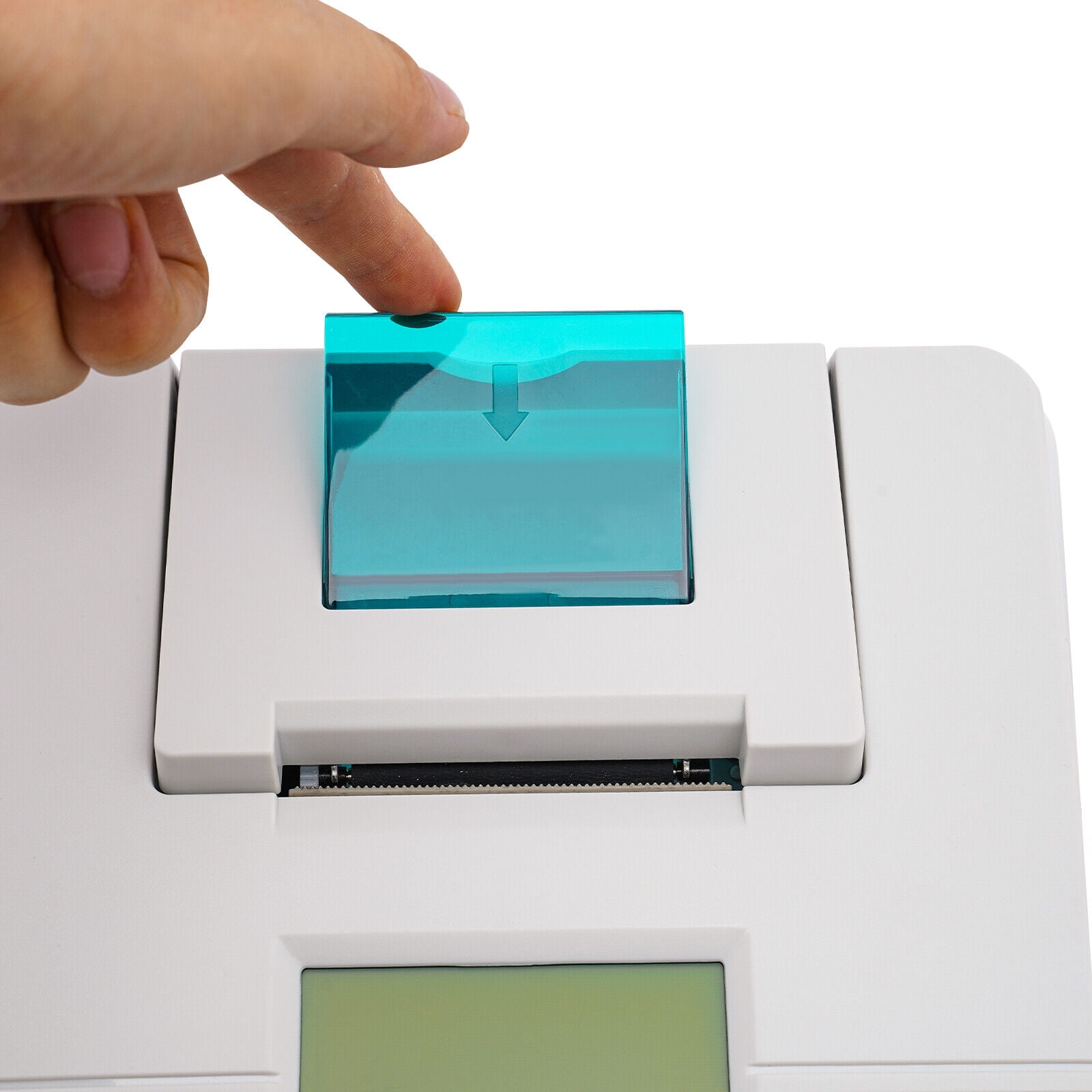 Compact & Durable Cash Register with 40 Keys, 10,000 PLU, 128x64 LCD Display, for Retail, Supermarket, and Restaurant