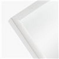 19 in x 58 in White Modern Floor Mirror