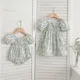 thumbnail image 3 of Vestido Floral de algodón de verano para niñas, trajes de hermanas, vestidos de princesa de línea A encantadores para niños, mono bonito para bebé, ropa para chico, 3 of 6