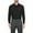 Black, variant on Long Sleeve 4-Way Stretch Men's Woven Dress Shirt Solid Print
