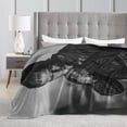 thumbnail image 4 of Charlie Actor Hunnam Blanket, Ultra Soft Lightweight Flannel Fleece Throw Blankets, 4 of 5