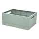 thumbnail image 1 of Cestas de almacenamiento, cesta de almacenamiento de escritorio plegable, caja de almacenamiento de plástico plegable Verde, 1 of 7