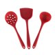 thumbnail image 4 of unbranded 3Ud De Utensilios Para Cocina En Silicona Roja Con Ergonómico Y Antiadherente, 4 of 8