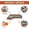 thumbnail image 3 of 2pcs Sectional Couch Covers, Printed L-Shaped Sofa Covers, Stretch Couch Slipcovers for Sectional Sofa, Sofa Slipcovers with 2 Pillowcases (Pattern KL, Medium + Large), 3 of 8