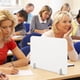 thumbnail image 2 of 1 juego de carpetas de privacidad para estudiantes con separador de escritorio y separadores de plástico para pruebas de oficina Protectores de privacidad de plástico para escritorios de estudiantes, 2 of 8