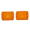 thumbnail image 5 of Goodhd Pairs Front Turn Signal Parking Lights Housings For Jeep for Wrangler Yj 1987-1995, 5 of 9