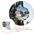 thumbnail image 3 of unbranded Soporte De Pared Para Espejo Convexo De Metal Plata Con Y Ajustable, 3 of 8
