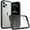 Black, variant on iPhone 13 Pro (6.1") TPU Clear Back Case Slim Hard Cover