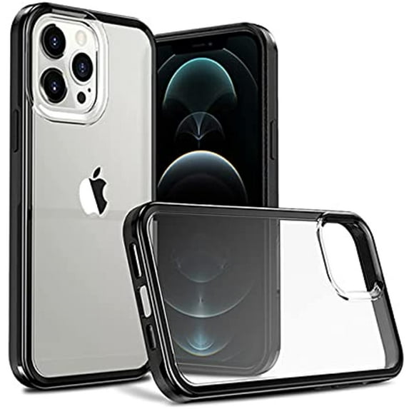 iPhone 13 Pro (6.1") TPU Clear Back Case Slim Hard Cover