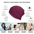 thumbnail image 5 of Disketp Small Stars Slouchy Beanie Hip-Hop Soft Lightweight Running Beanie Adult Hats Chemo Cap for Men Women, 5 of 8