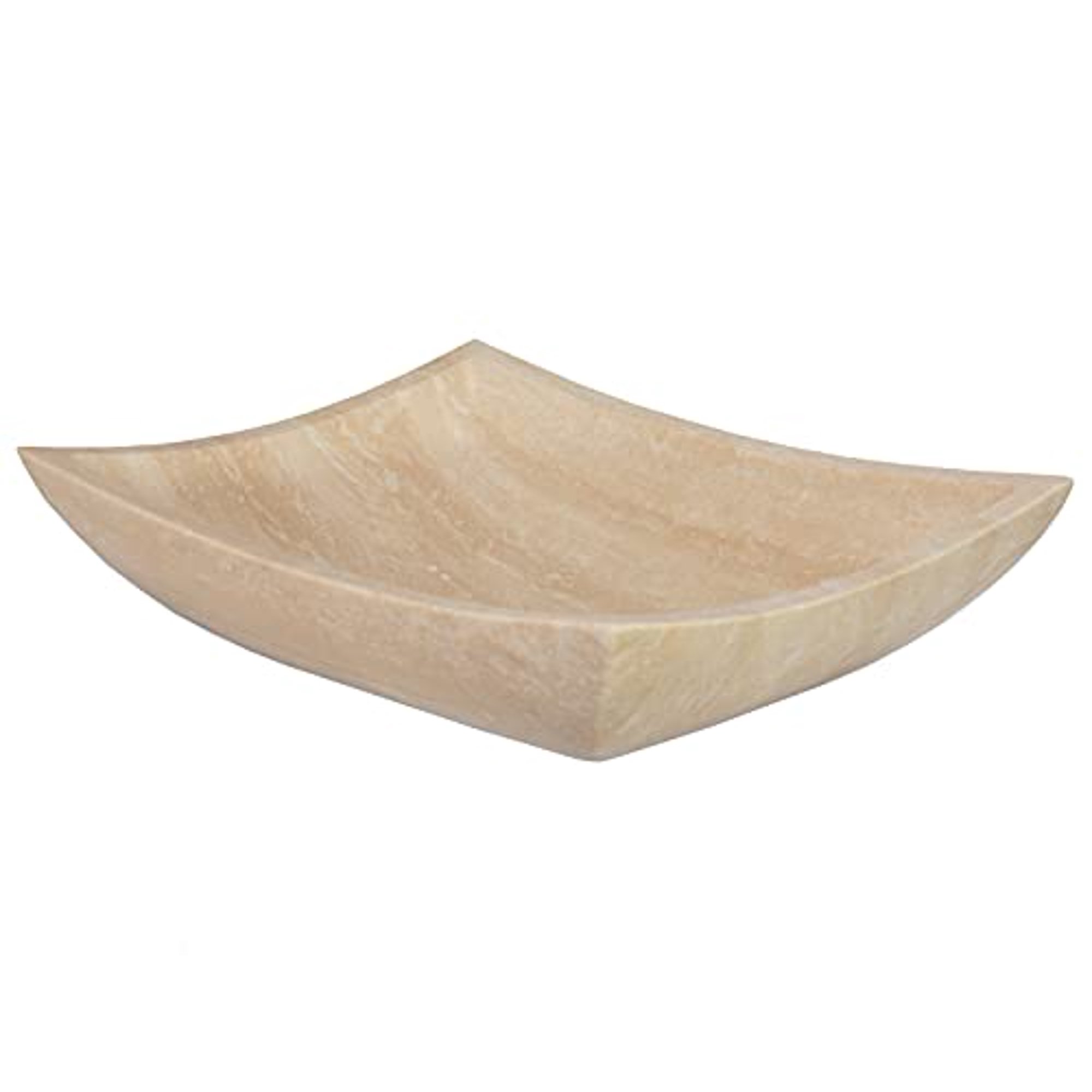 Eden Bath EB-S011BT-P Deep Zen Sink- Beige Travertine