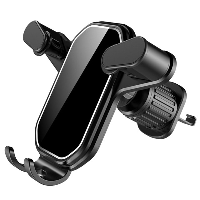 Soporte de soporte para soporte de coche Gancho Soporte de teléfono ajustable para automóvil Cuna de montaje Cuna de clip de ventilación de aire universal para automóvil