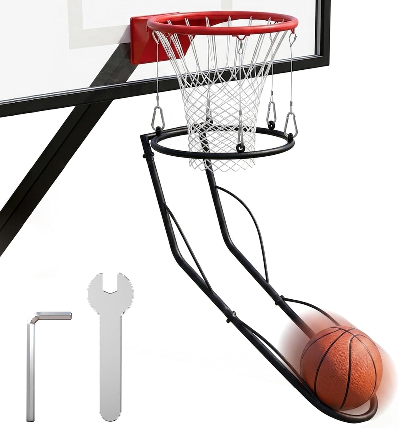 SKLZ, Basketball Hoop Return System, Kick Out 360¬∞, Quick