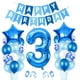 thumbnail image 1 of RV Globo de cumpleaños para niño de 3 años, decoraciones de cumpleaños azules de 3 años, globos de cumpleaños número 3, globos de confeti de látex, suministros de bautismo de cumpleaños, decoración de fiesta oso de fresa Electrónica, 1 of 5